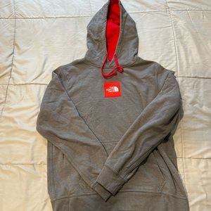 North Face logo hoodie